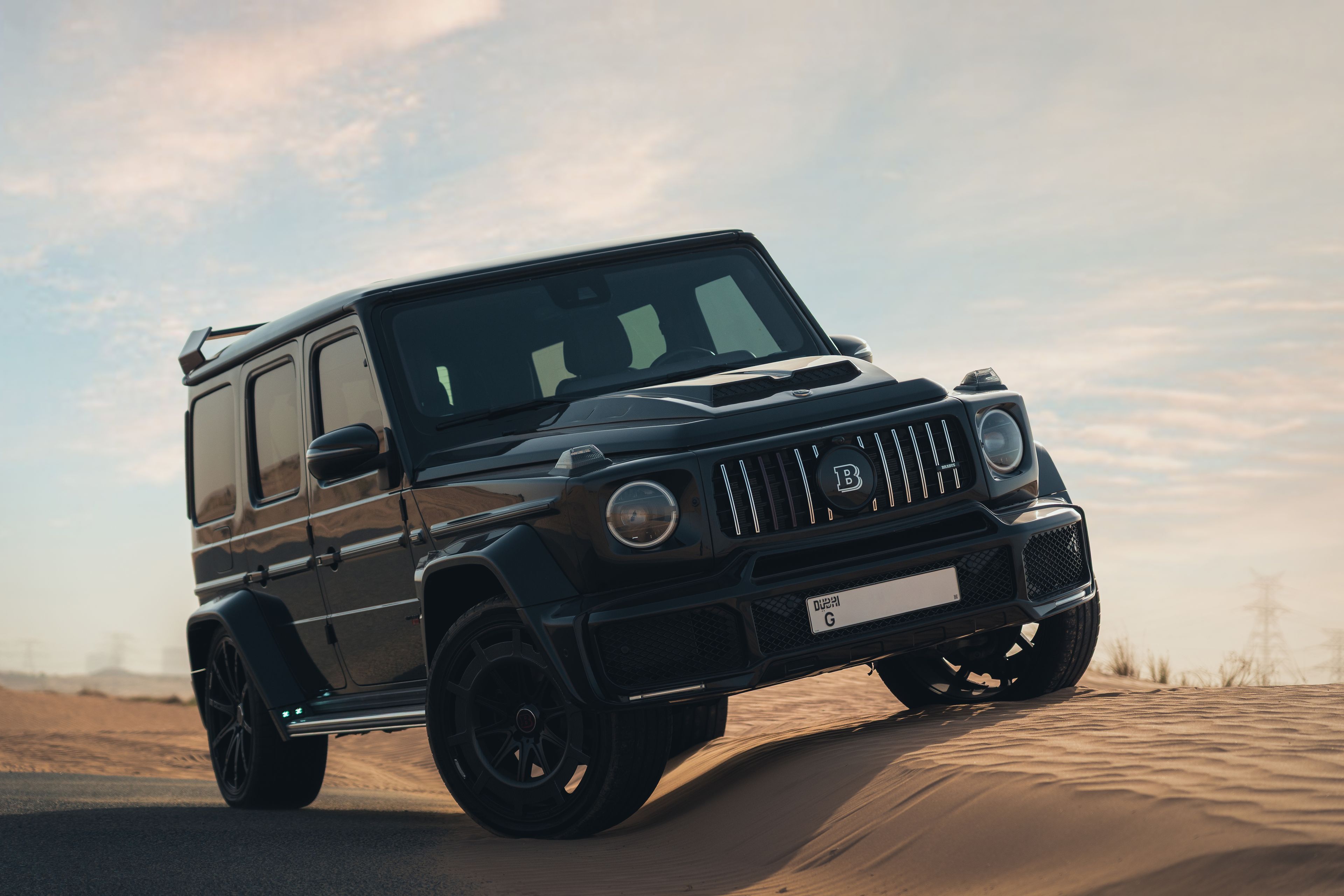 Land Rover Defender chauffeur driven car