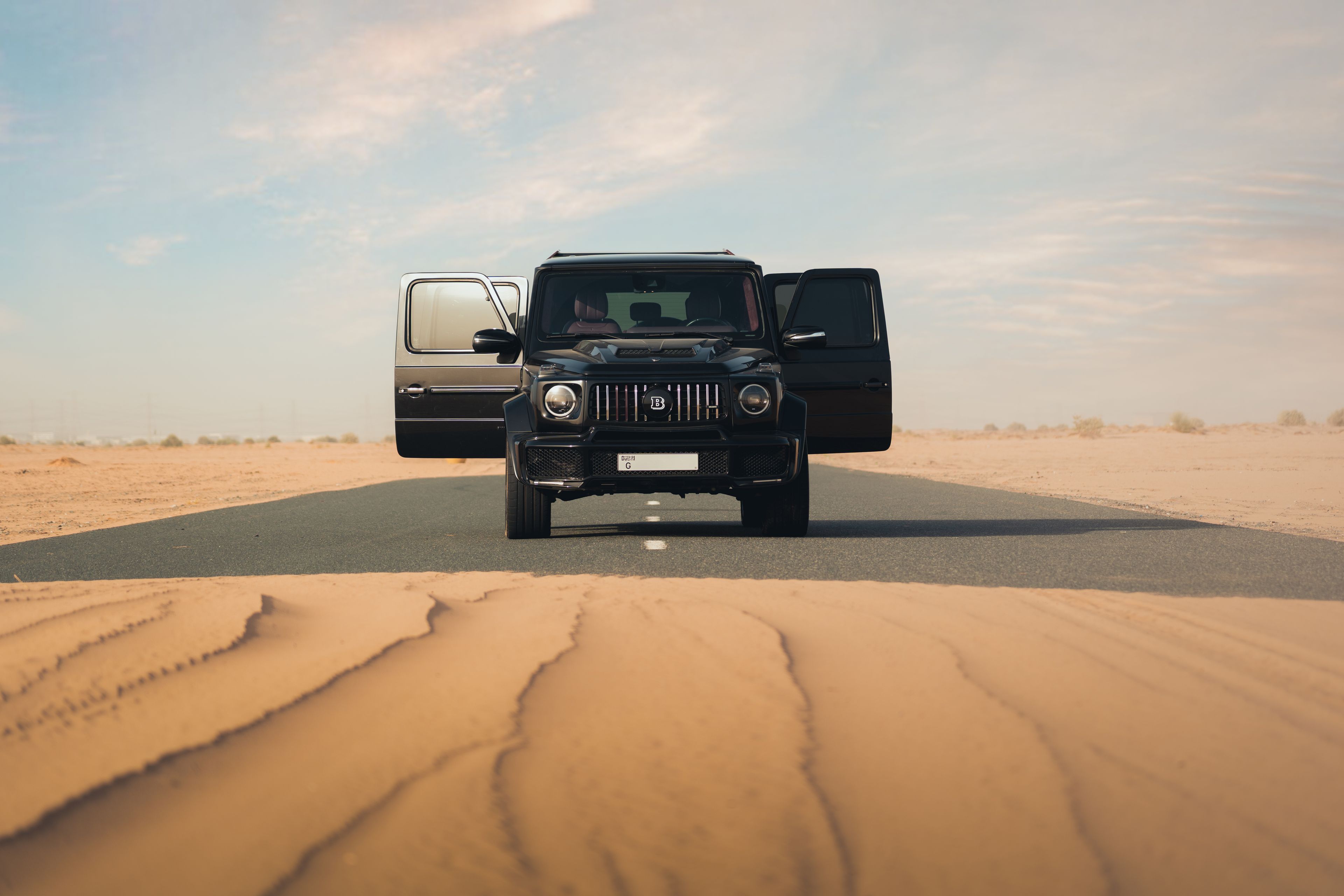 Land Rover Defender chauffeur driven car