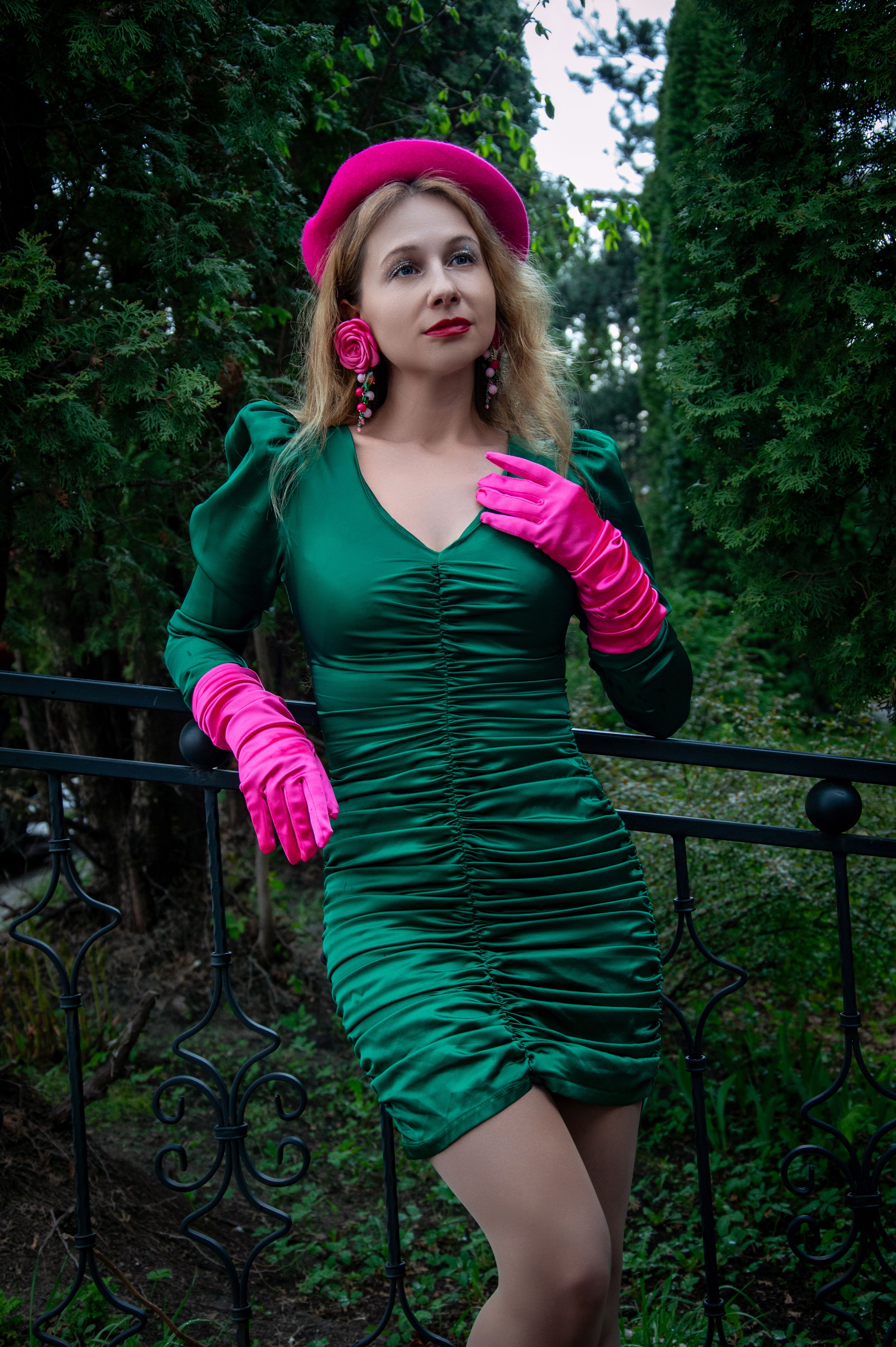 Pink And Green Midi Dress Photos, Download The BEST Free Pink And Green  Midi Dress Stock Photos & HD Images