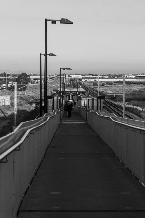 Free williams landing metro station  Stock Photo