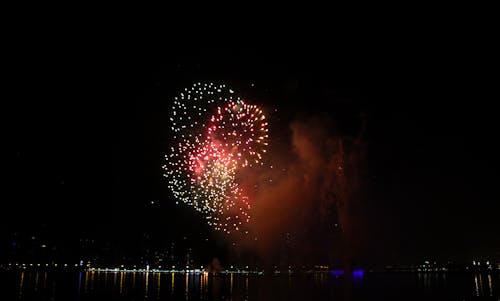 Free stock photo of bright colours, dubai, fireworks Stock Photo