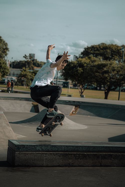 Free stock photo of park skateboarding, skate, skateboard Stock Photo