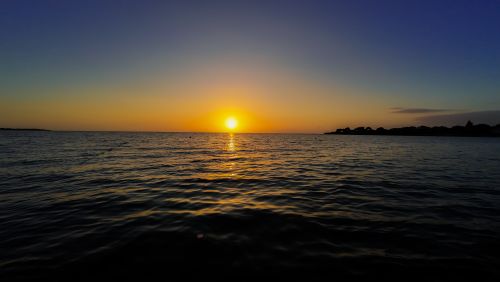 Free stock photo of beach resort, blue sky, golden sunlight Stock Photo