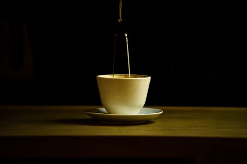 Free make a latte Stock Photo