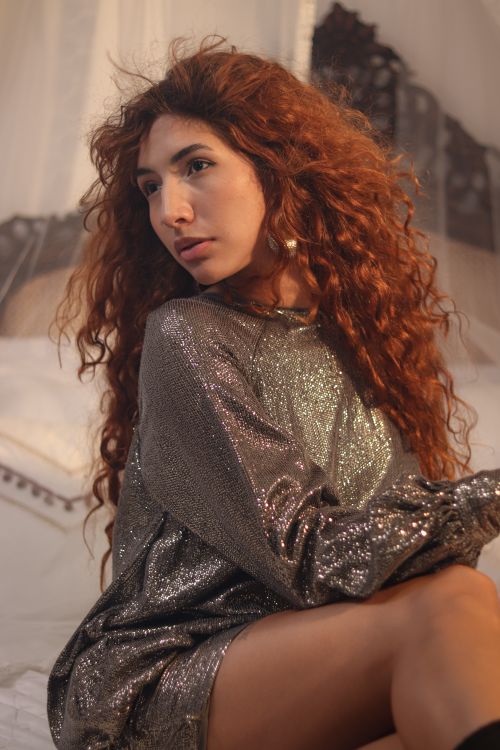 red hair silver dress RuPaul's - A red wig and a silver dress? I don't think. We love you Divina De Campo!