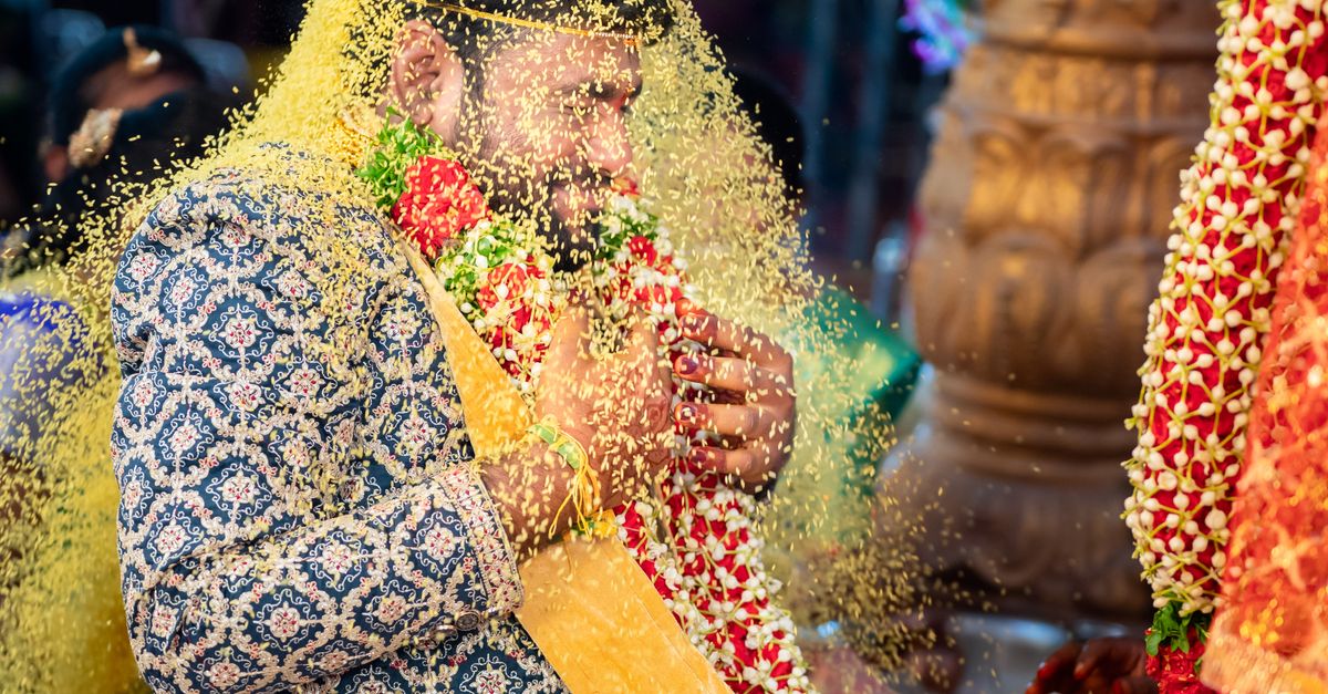 Nikkah Rice Ritual Traditional Indian Wedding Ritual with Rice Ceremony · Free Stock Photo