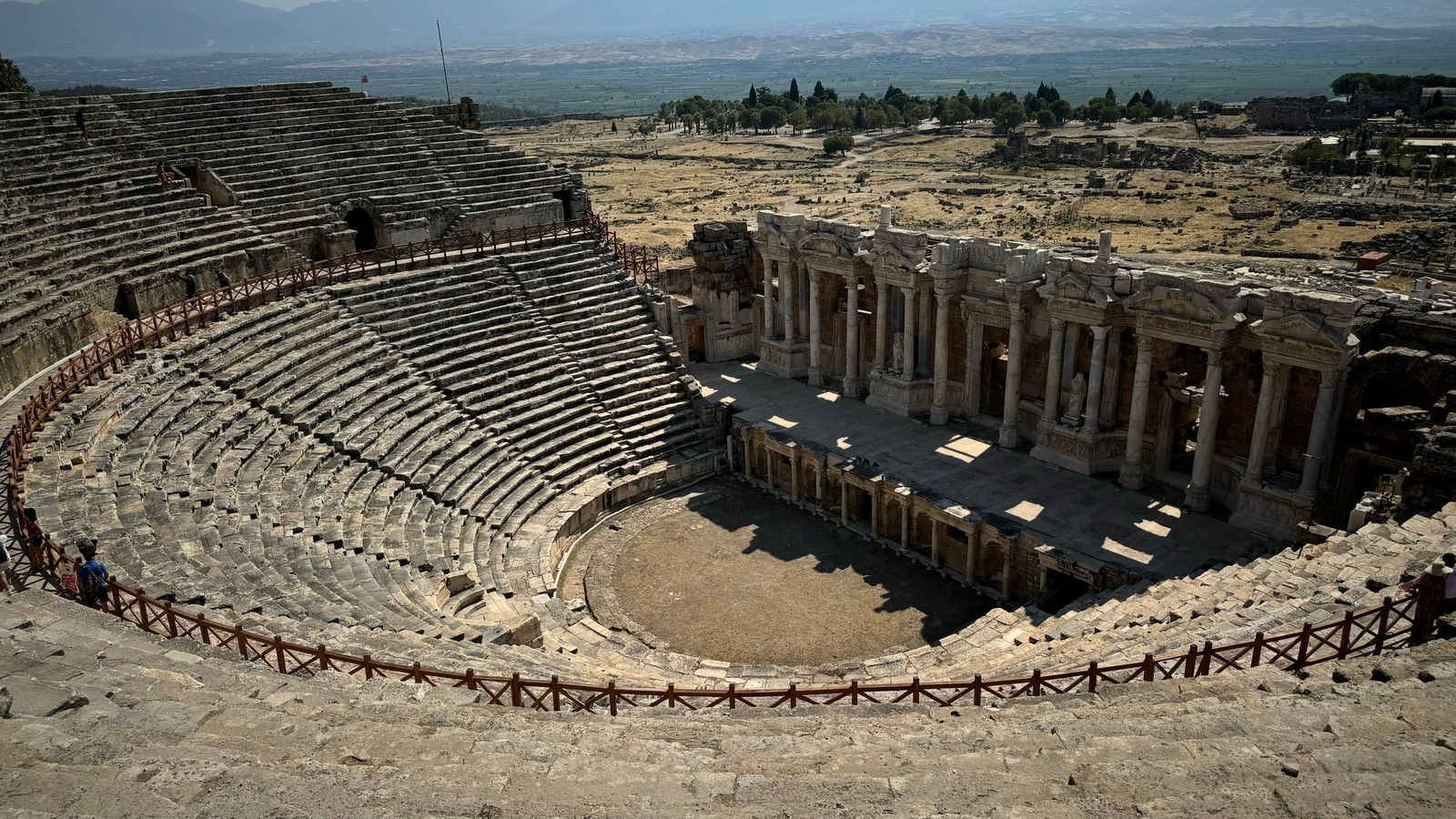 Ancient Roman Theatre in Hierapolis Turkey · Free Stock Photo