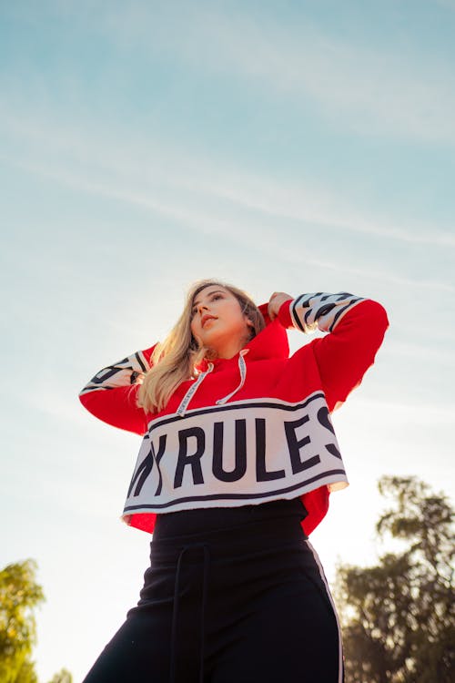 Photo Of Woman Wearing Hoodie