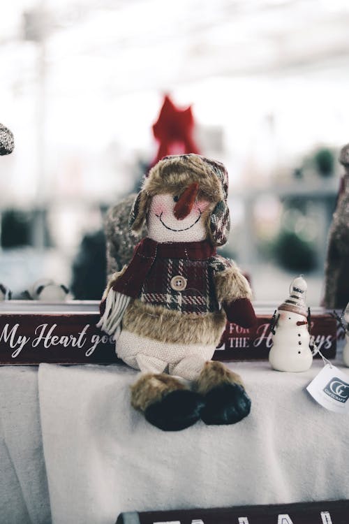 Безкоштовне стокове фото на тему «плюшева іграшка, Різдво, різдвяна прикраса»