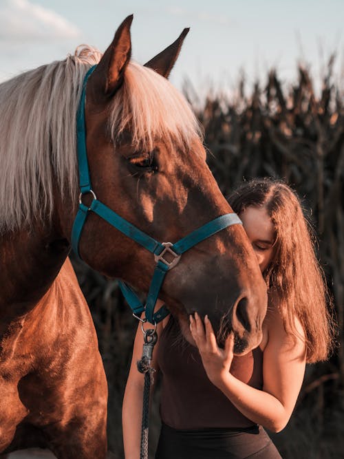 Photo Of Woman Beside Horse