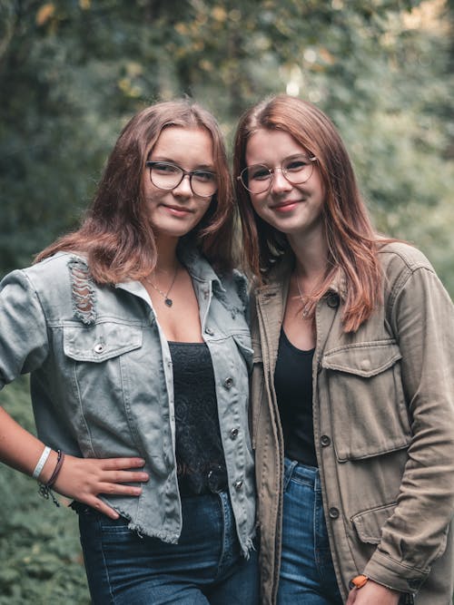 Two Women Smiling