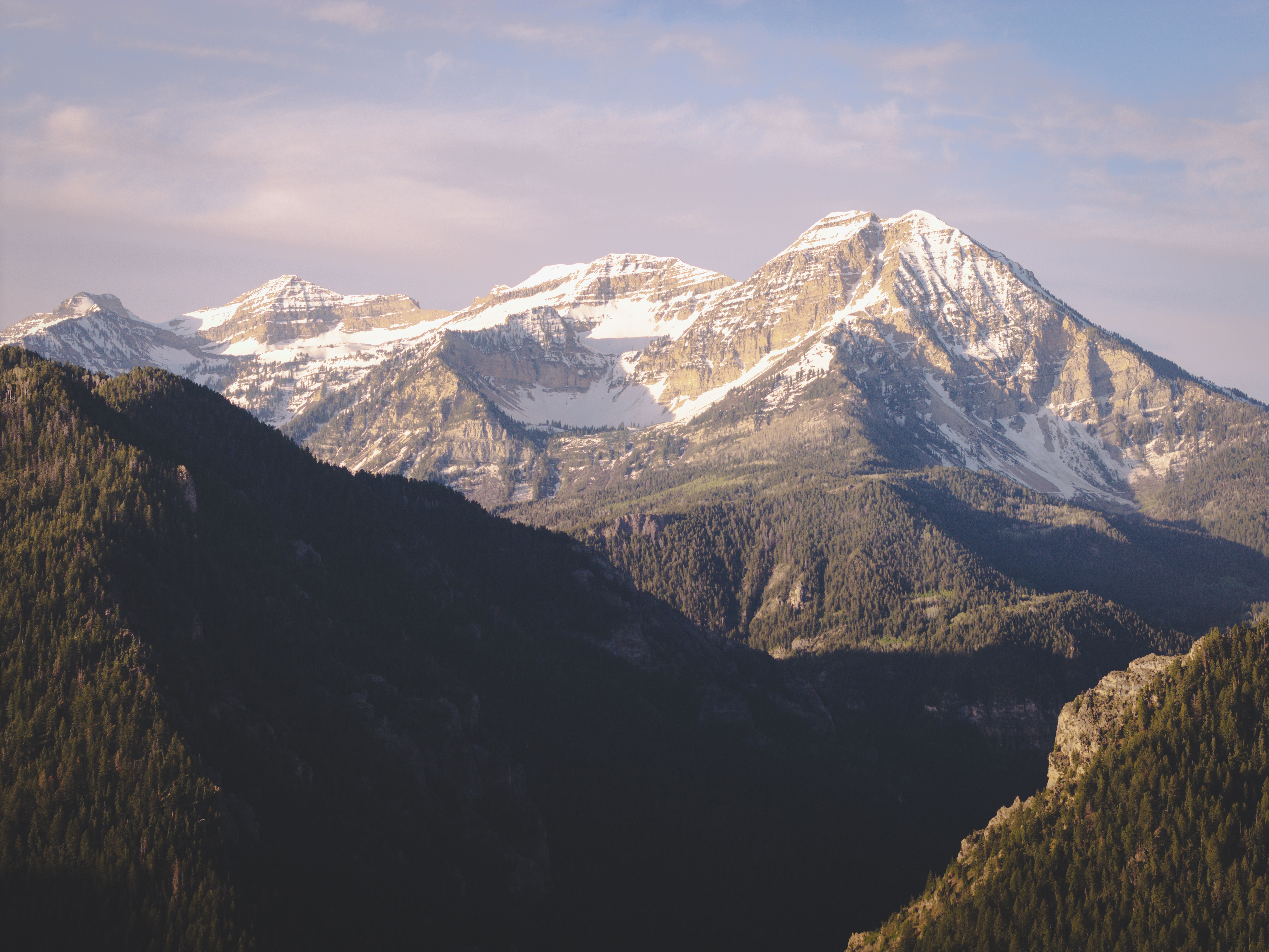 Majestic Mountain Range under Clear Sky · Free Stock Photo
