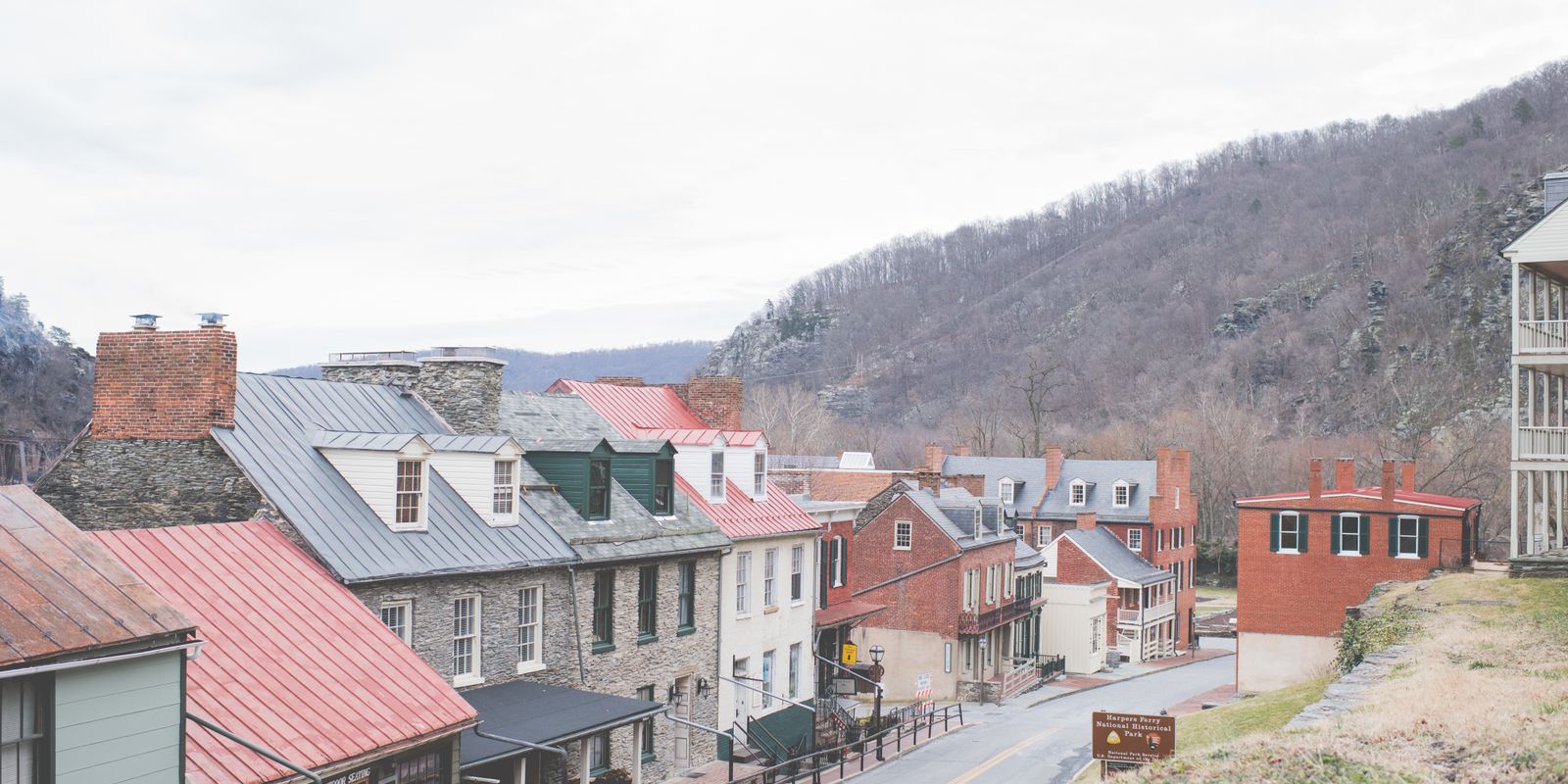Historic mountain town