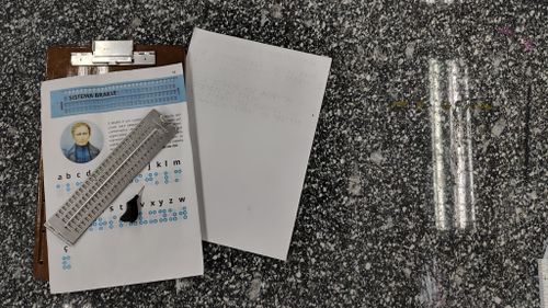 Free braille Stock Photo