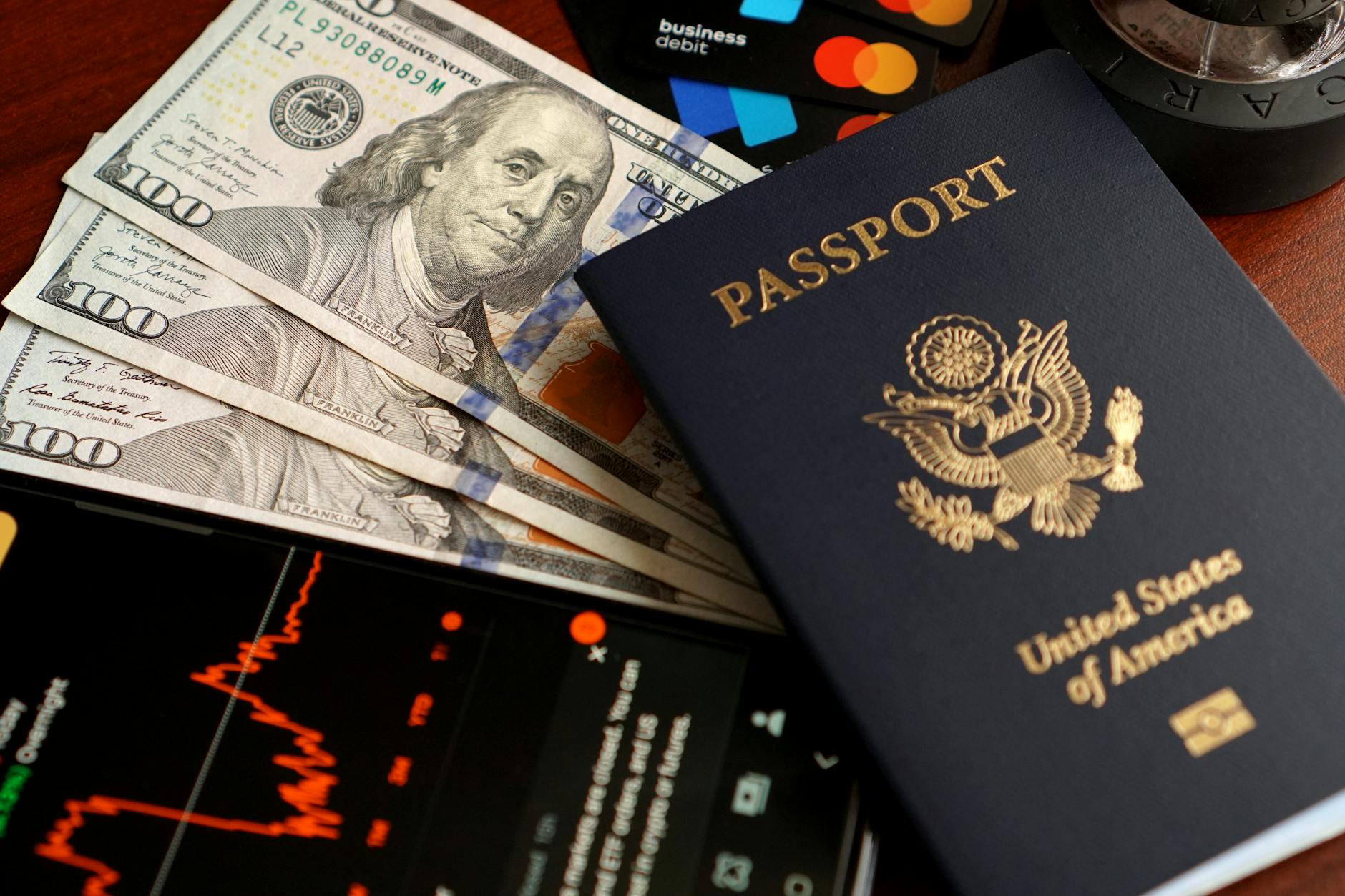 Sky High Savings: Discovering The Cheapest Day To Fly 1 us passport, cash debit cards and stocks