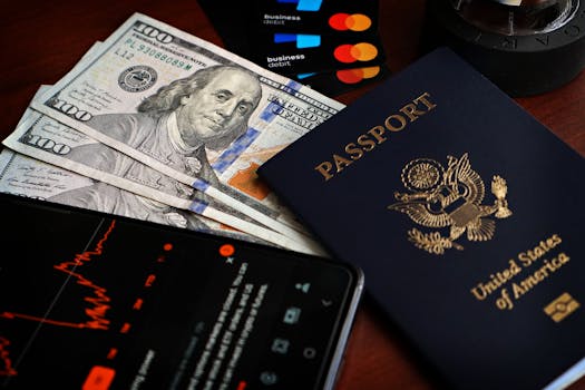 US Passport, Cash Debit Cards and Stocks