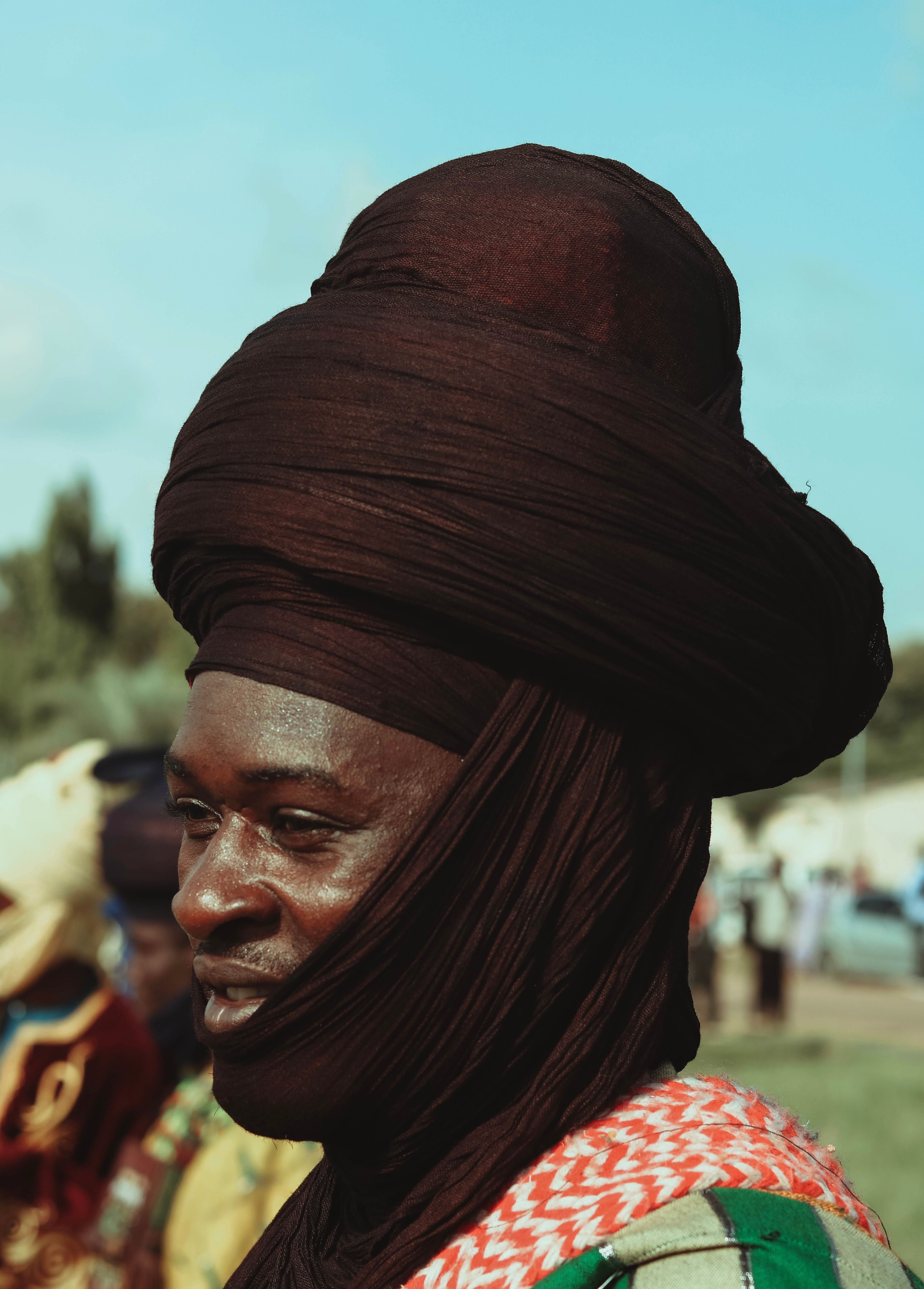 Portrait of Man in Traditional African Attire · Free Stock Photo