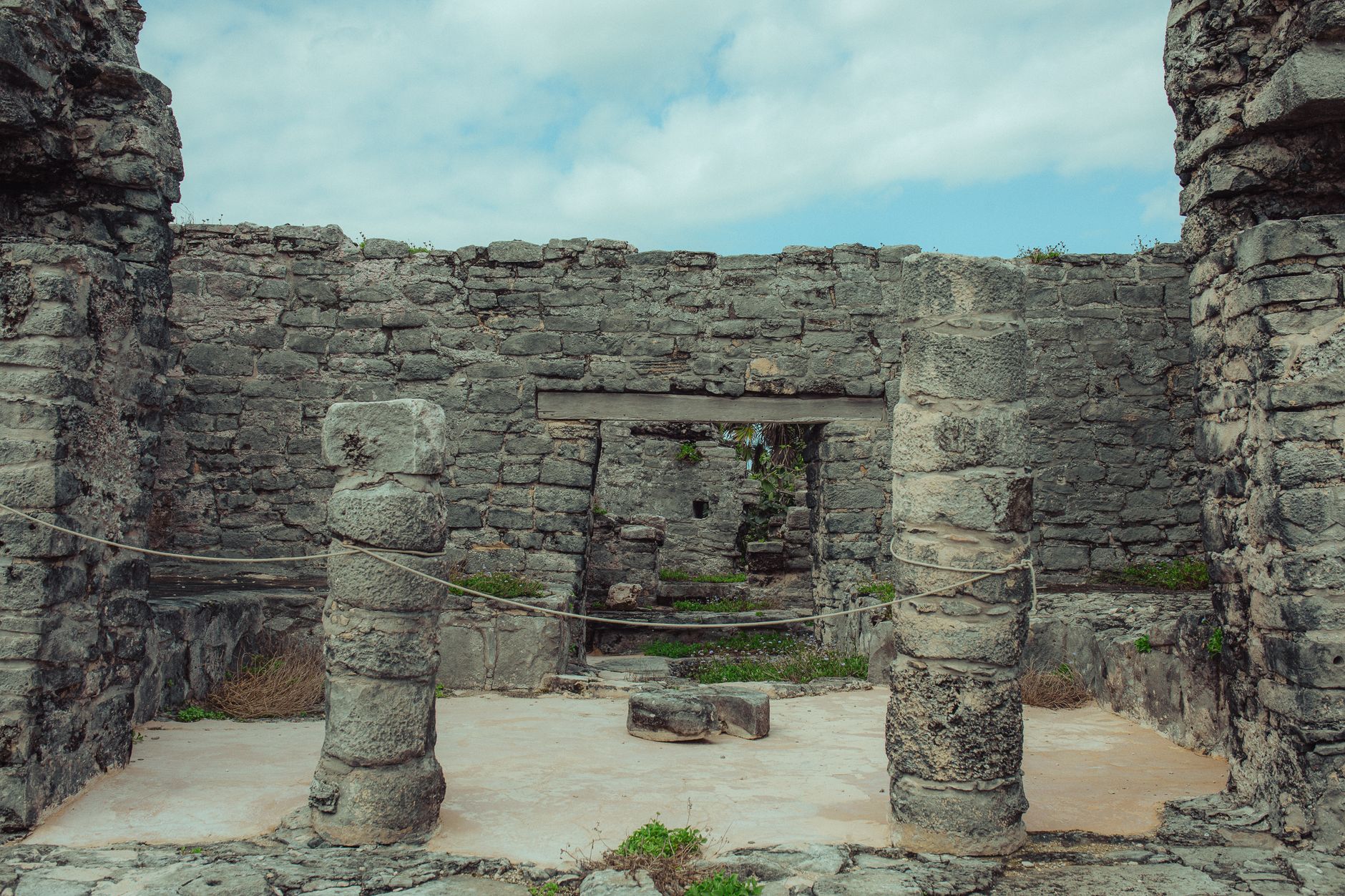 Explore the timeless beauty of ancient stone ruins, a glimpse into Mexico's rich historical architecture.