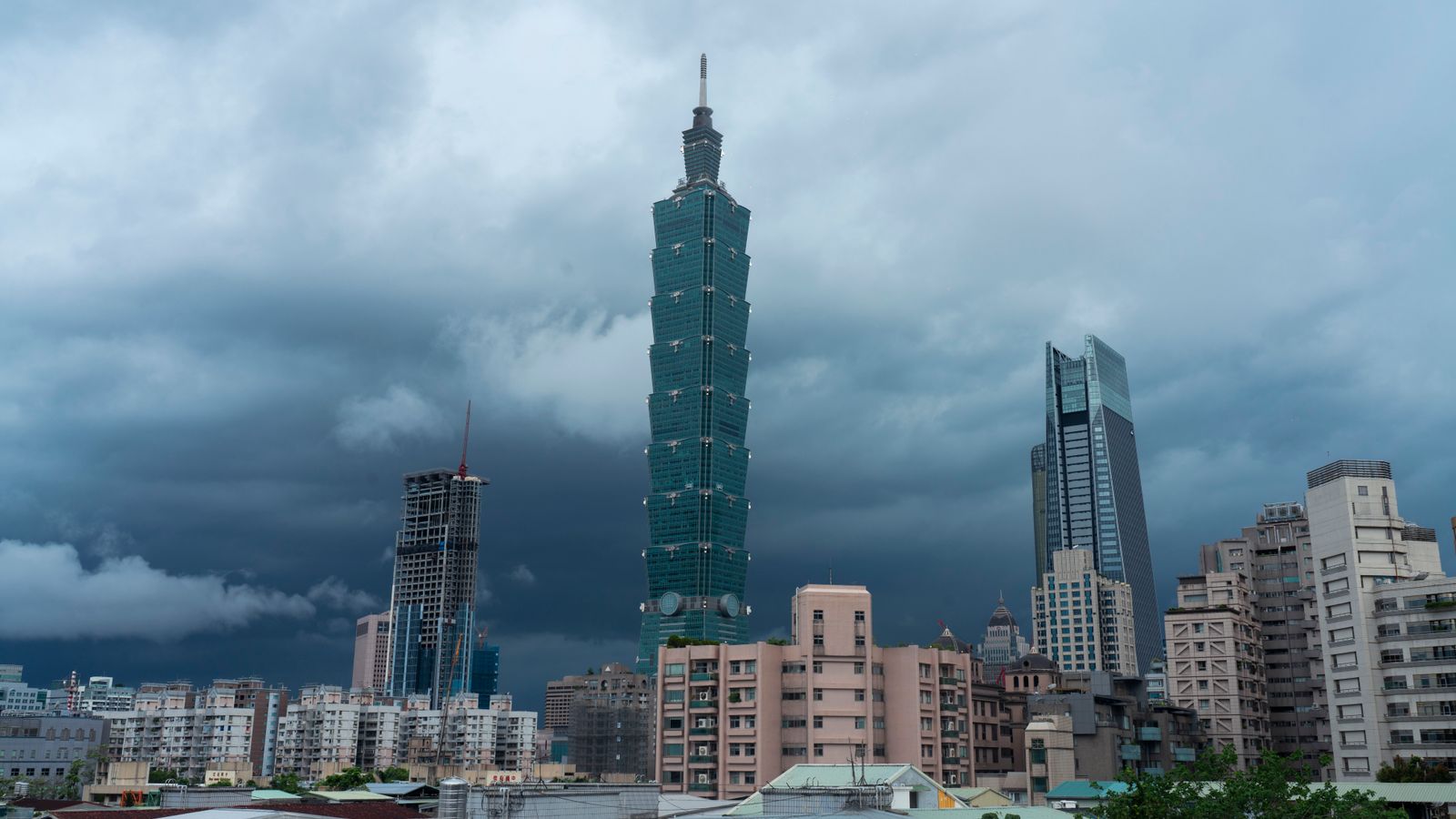 Taipei skyline untuk panduan proses visa Taiwan