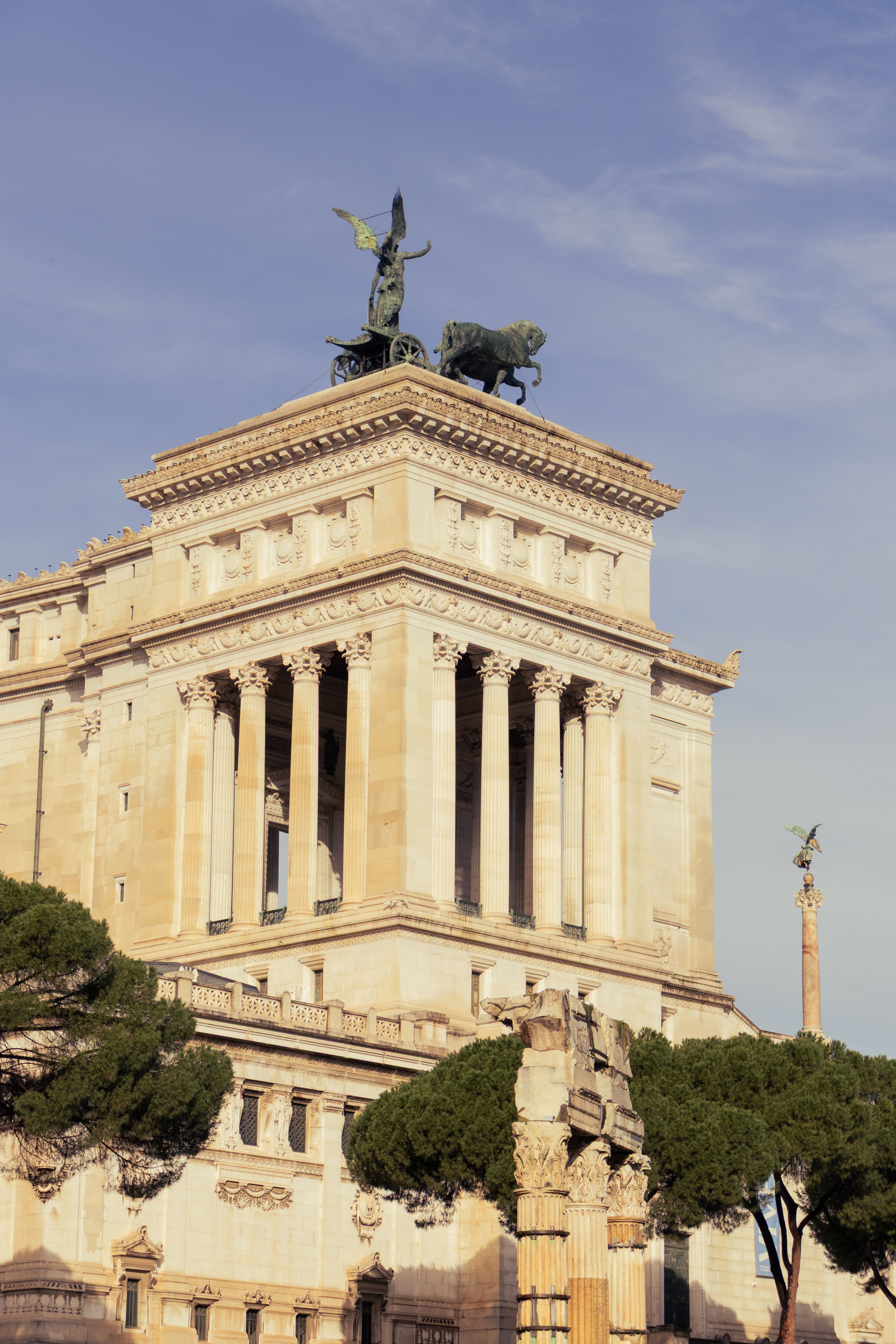 Vittoriano Monument in Rome During Daytime · Free Stock Photo