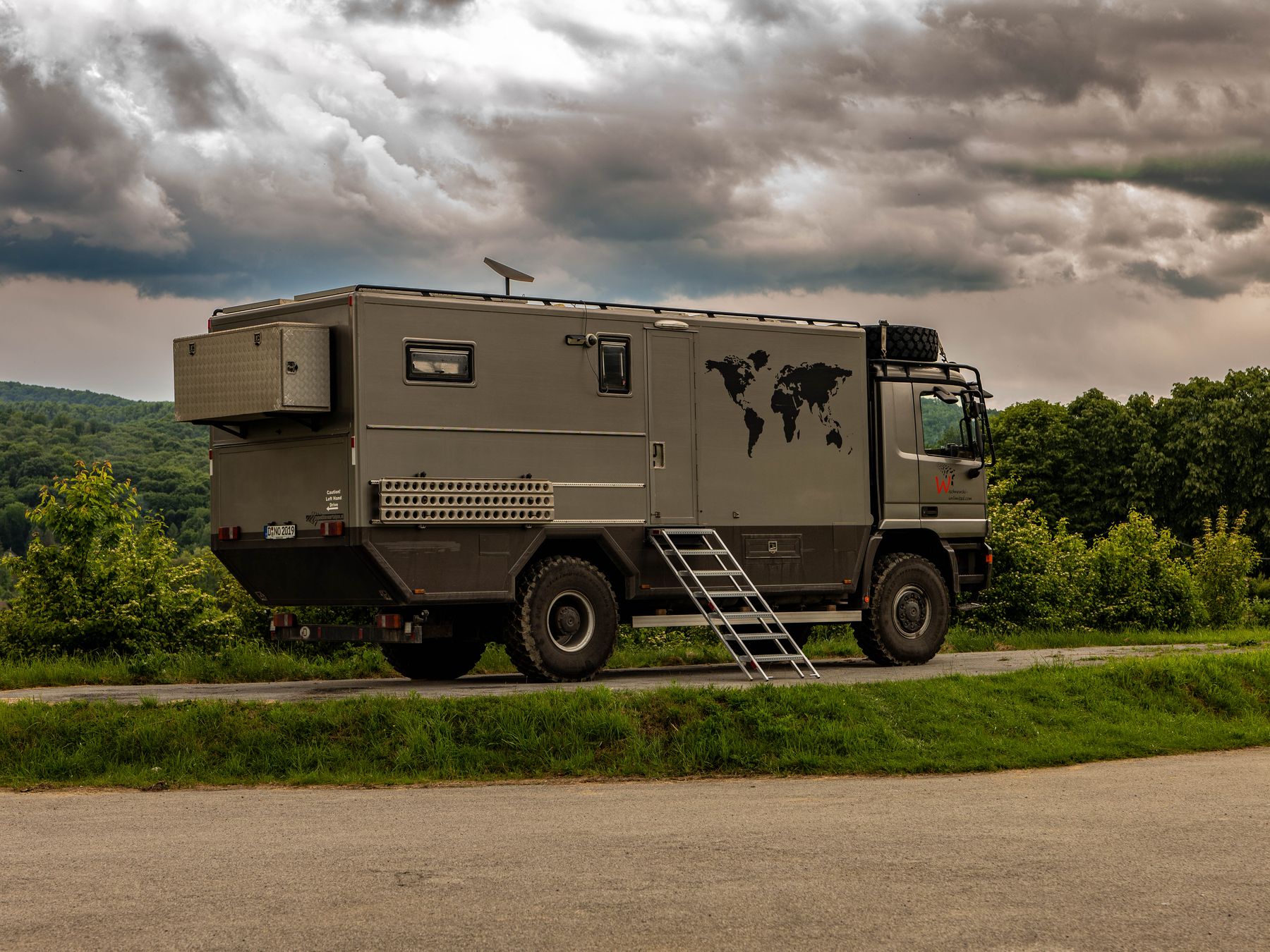 London to Buckley — removal van on the motorway for a long-distance move
