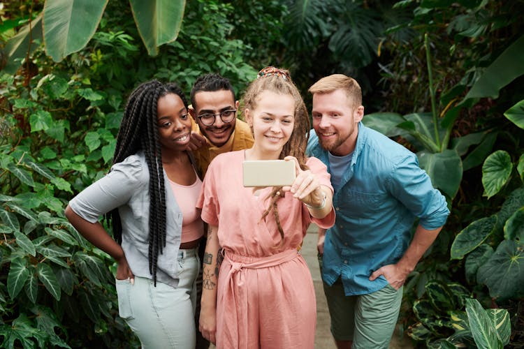 Photo Of People Taking Selfie