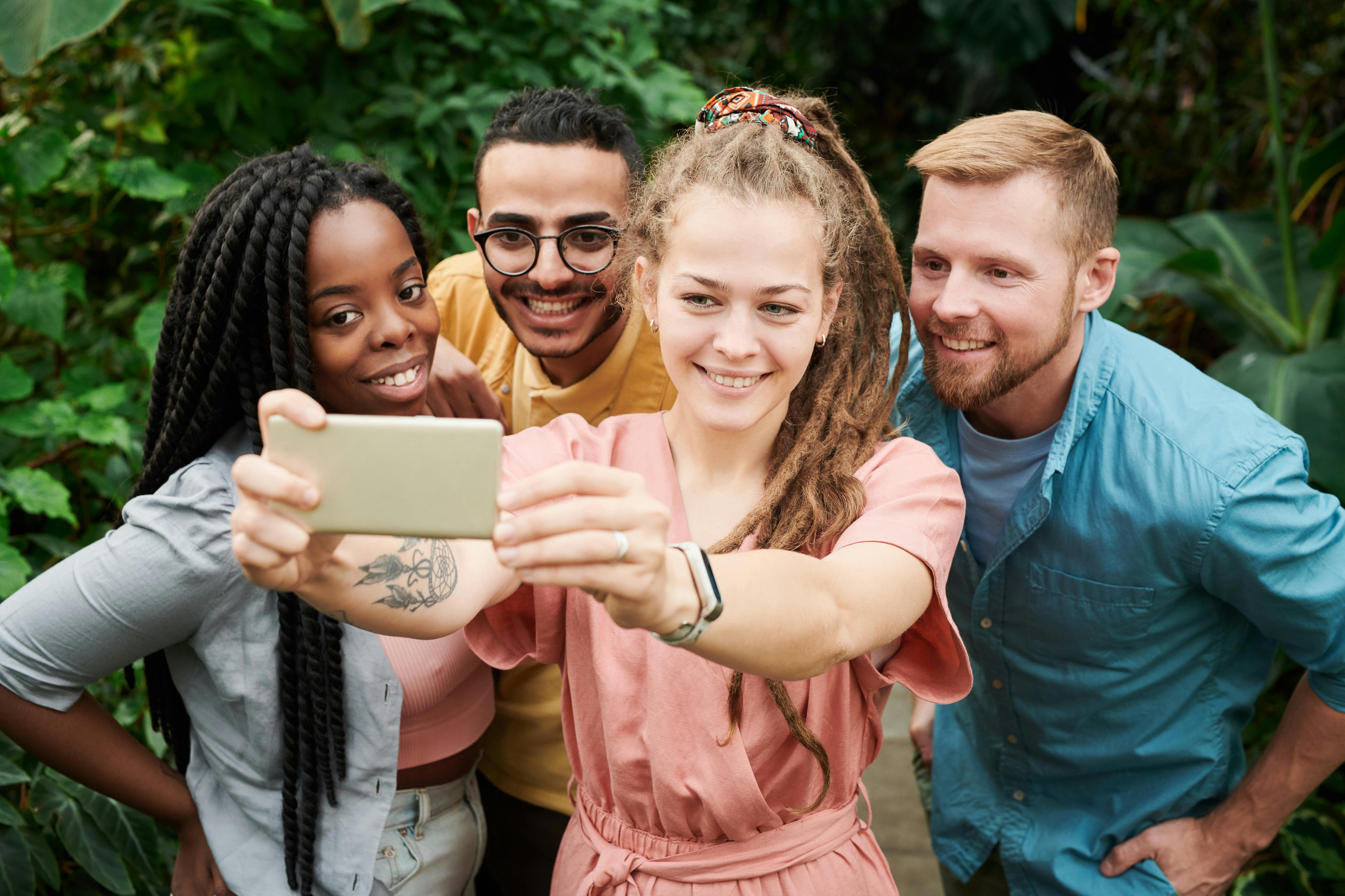 photo-of-people-having-selfie-free-stock-photo