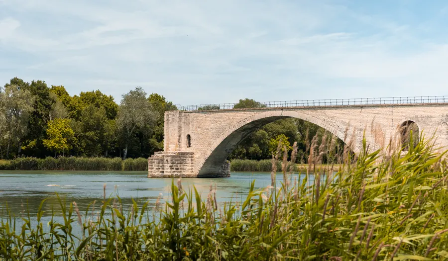 Le pont Saint-Bénézet et le Rocher des Doms