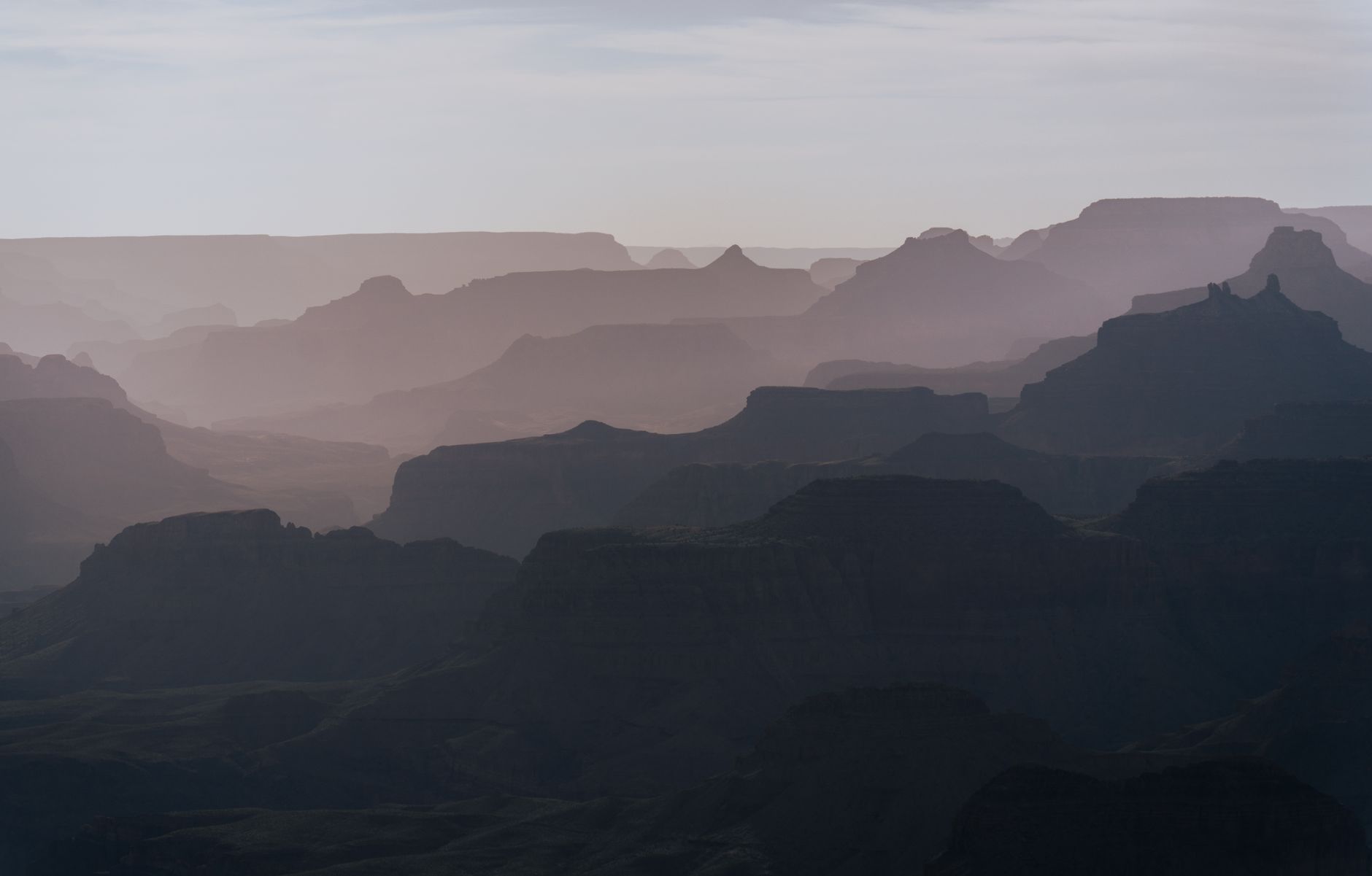 Grand Canyon South Rim panoramic overlook 1