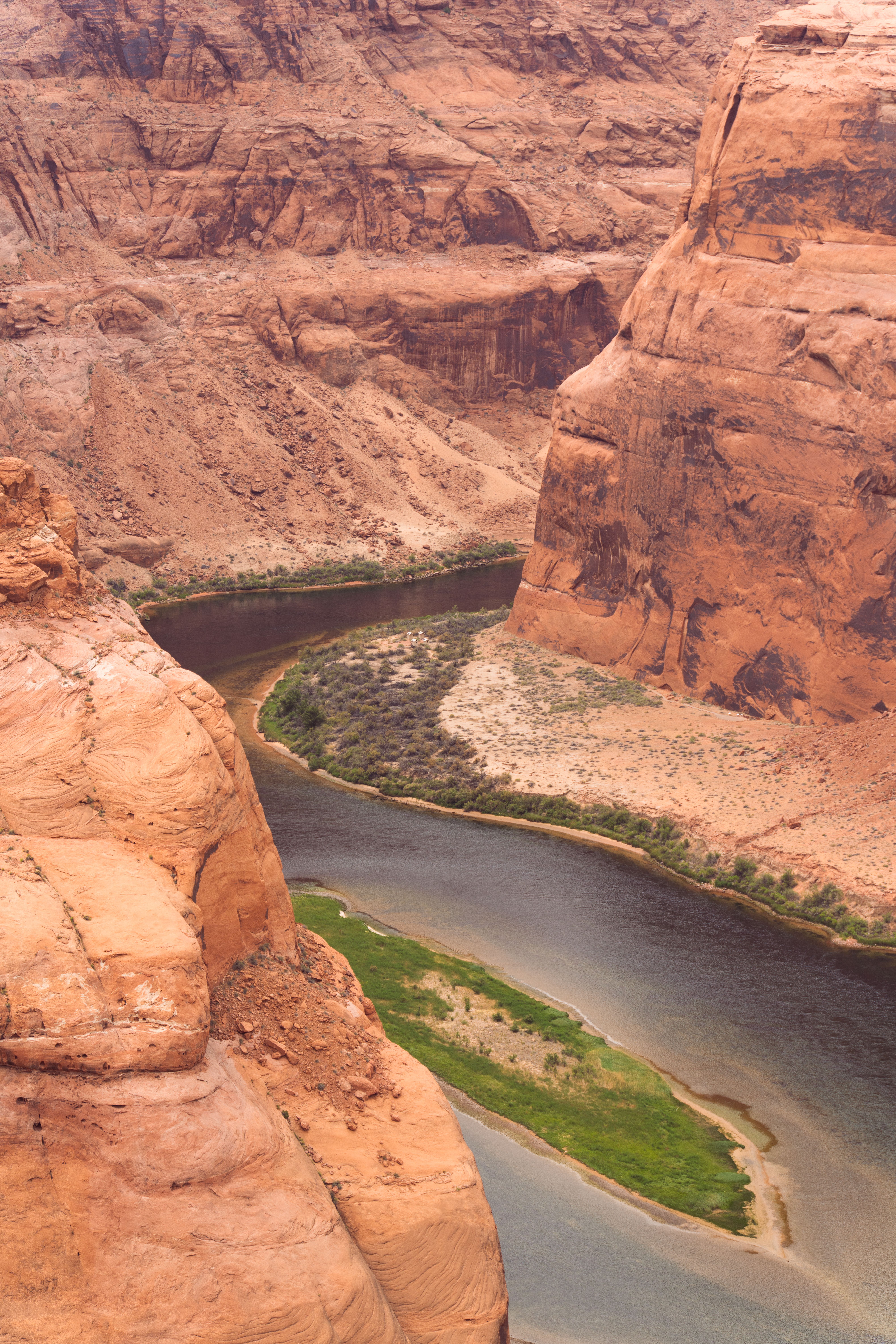 Colorado River between Rock Formations · Free Stock Photo