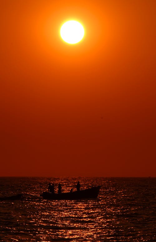 Free stock photo of beach, beach sunset, boat