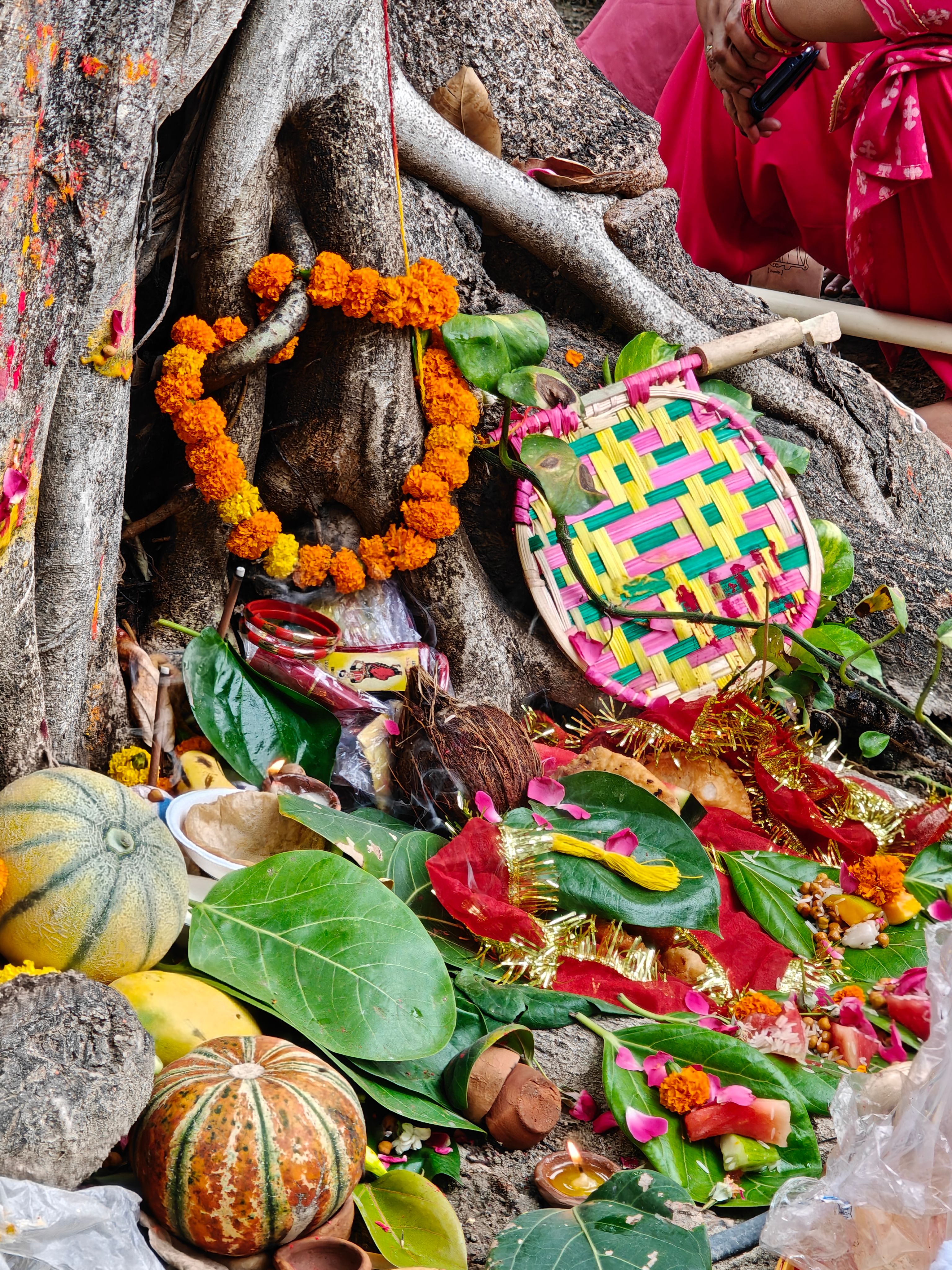 Annadanam — feeding the pilgrims