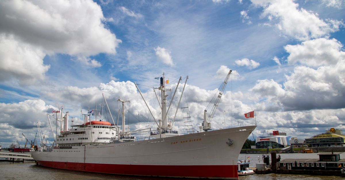 Cap Ship Historic Ship Cap San Diego at Hamburg Port · Free Stock Photo