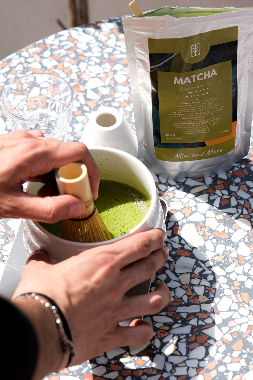 Matcha Authentic Preparing Authentic Matcha Tea Outdoors · Free Stock Photo