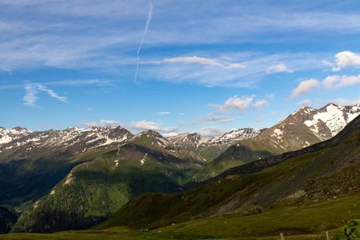 Explore the stunning snow-capped peaks and lush valleys of the Korutany mountains.