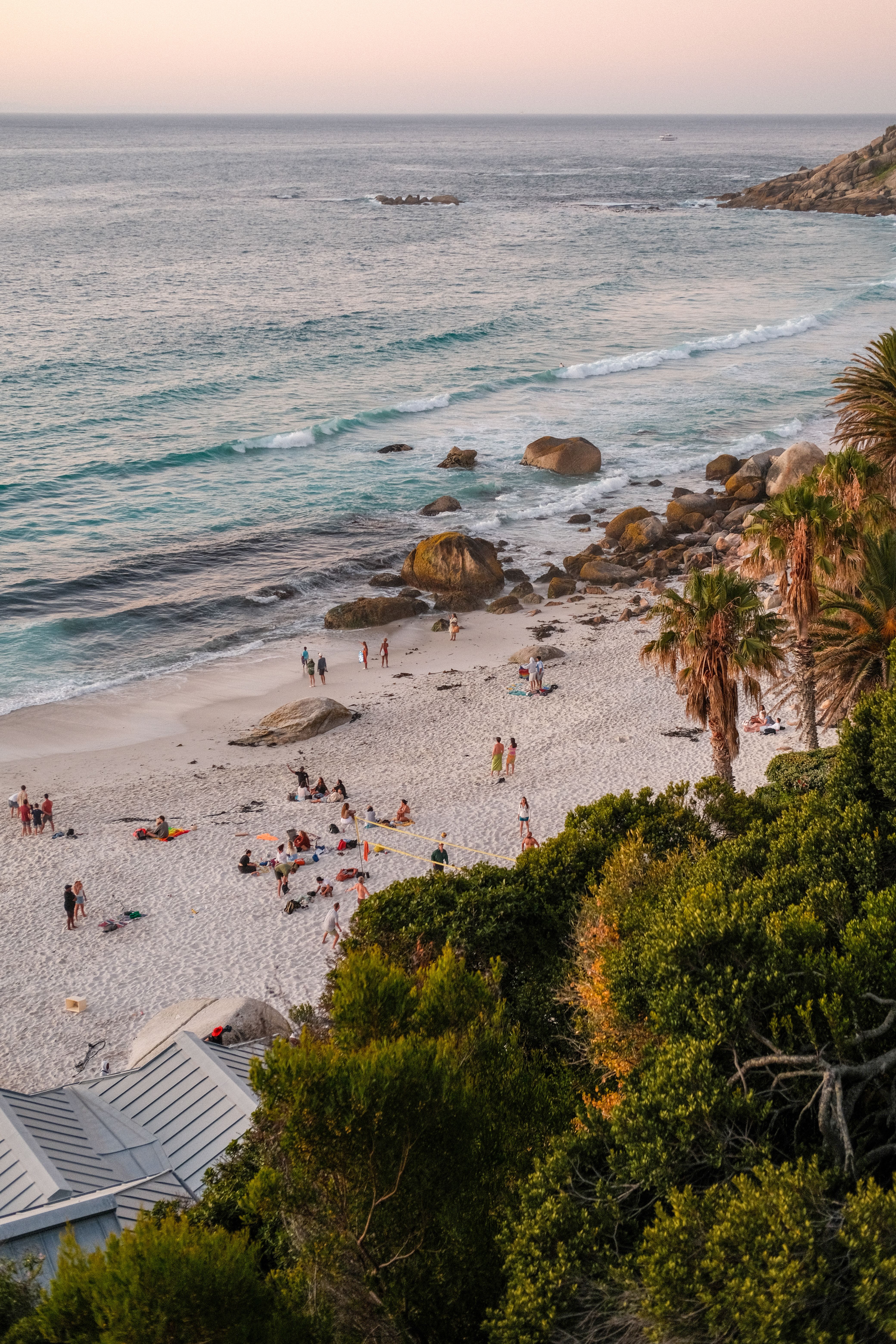 Scenic Beach View at Sunset in Cape Town · Free Stock Photo