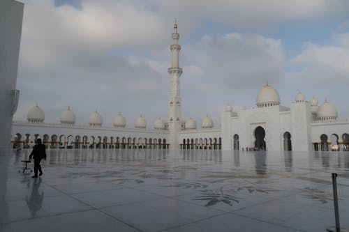 Darmowe zdjęcie z galerii z abu dabi, abudhabigrandmosque, emiraty