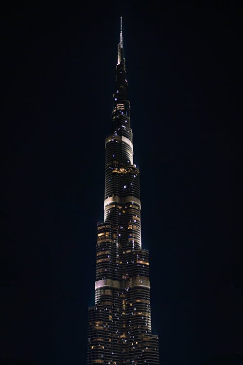 Burj Khalifa, Dubai Di Notte