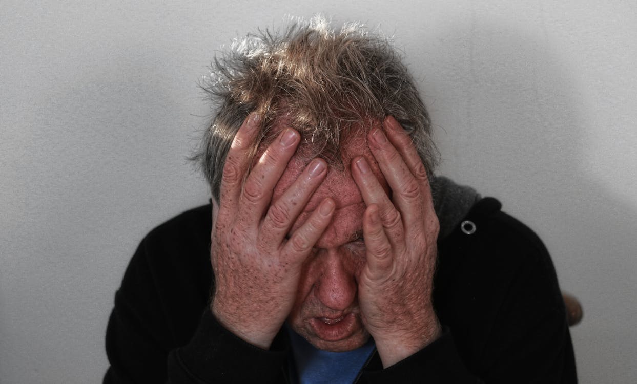 Free acı, adam, baş ağrısı içeren Ücretsiz stok fotoğraf Stock Photo