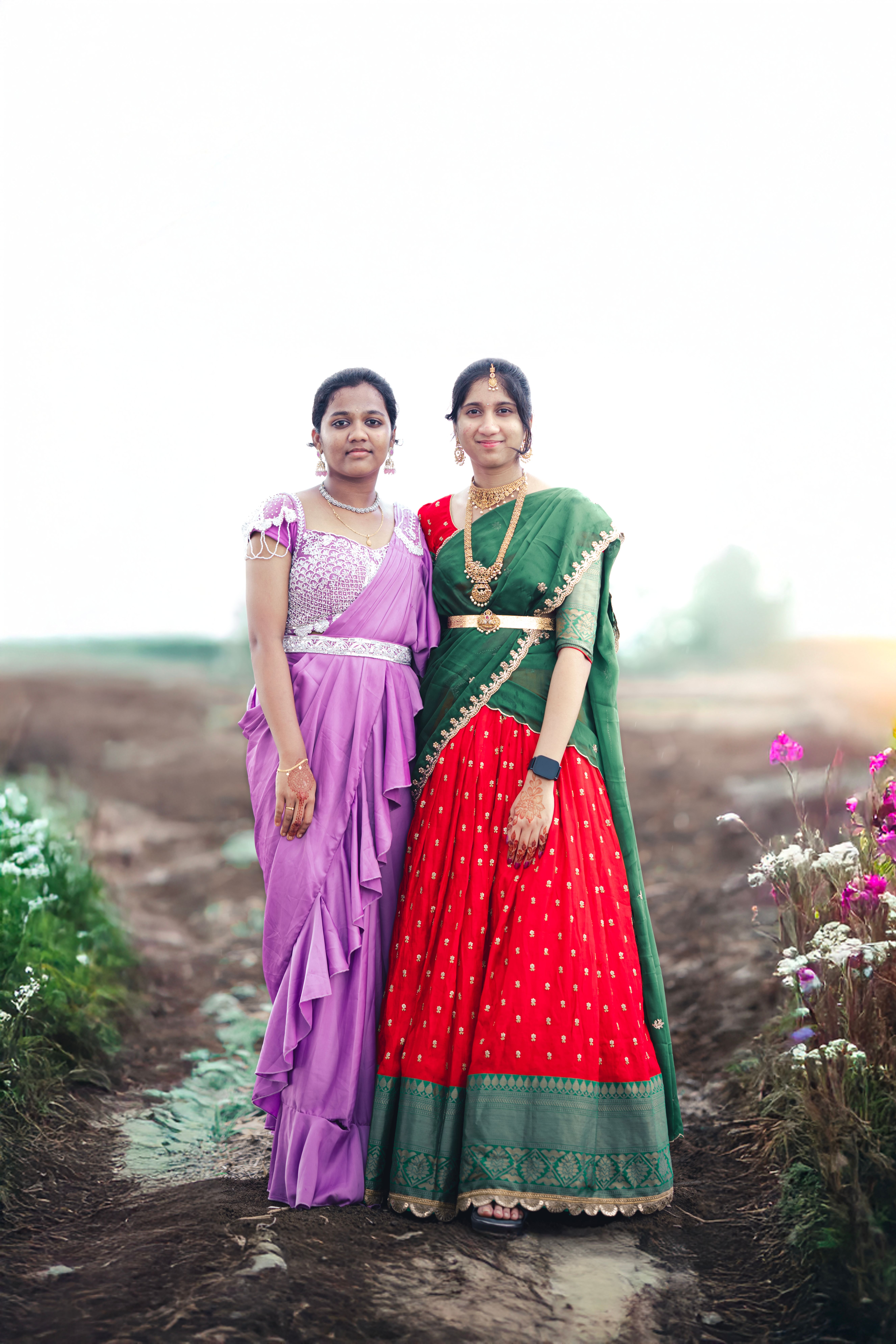 Ethnic gown designer collection at Myra Creations Nashik