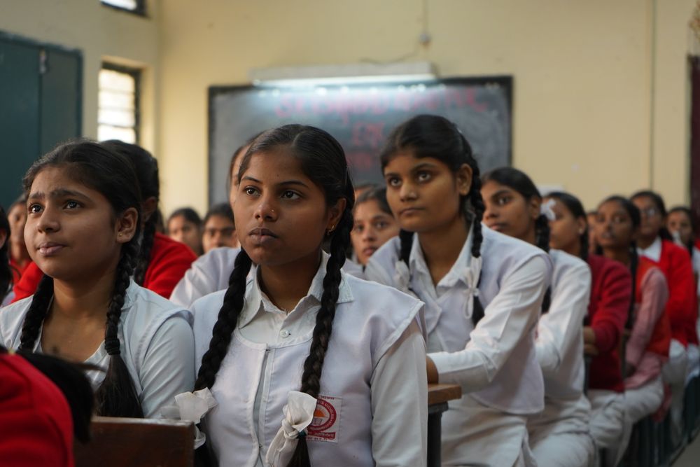 Middle school students in a Nova technology classroom