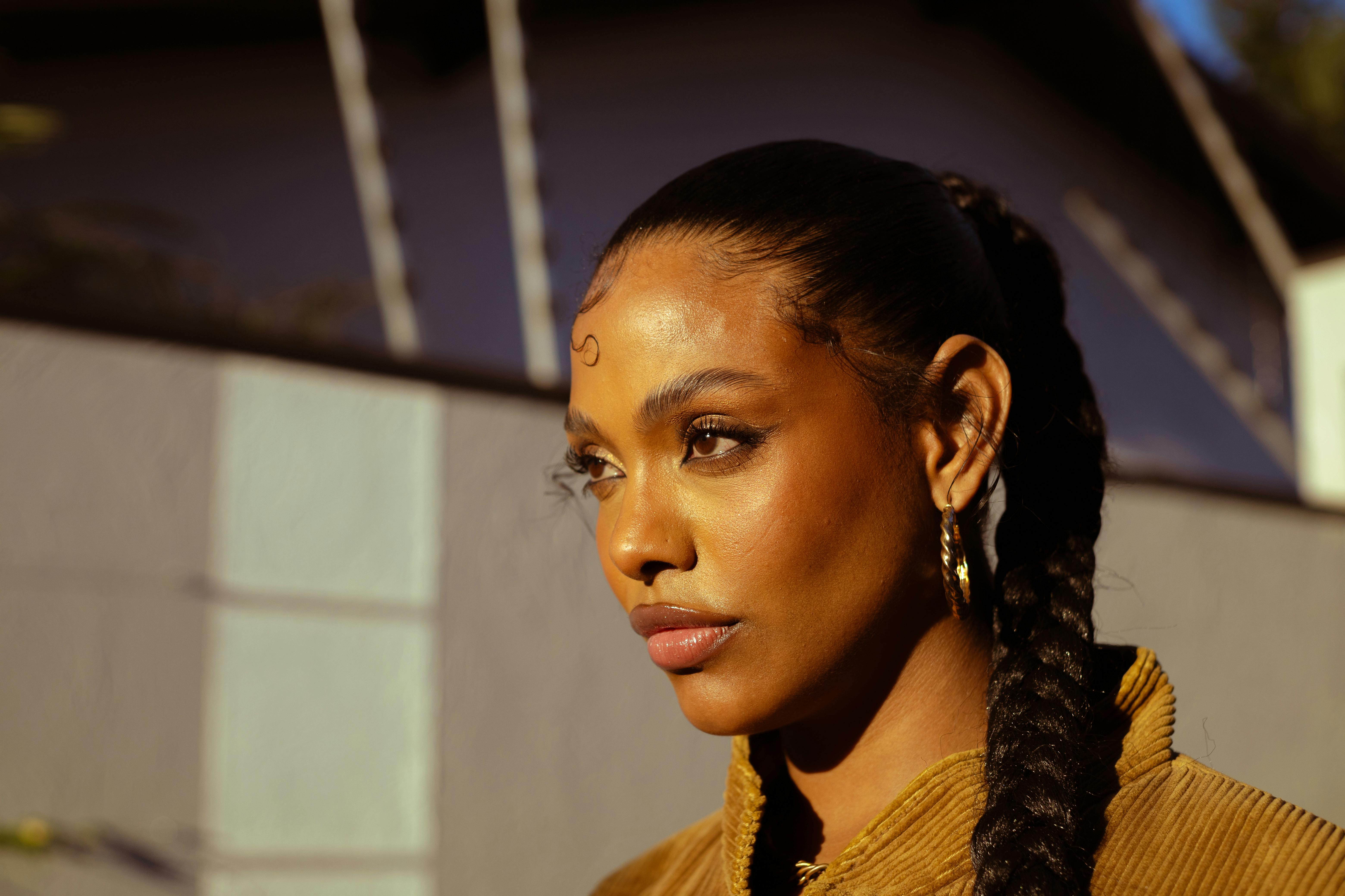 Confident person with smooth skin in Arizona sunshine - Best Botox Glendale