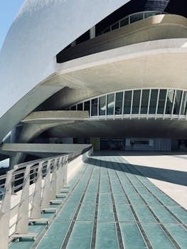 Explore the futuristic architecture of Valencia's City of Arts and Sciences with its sweeping curves and expansive spaces.