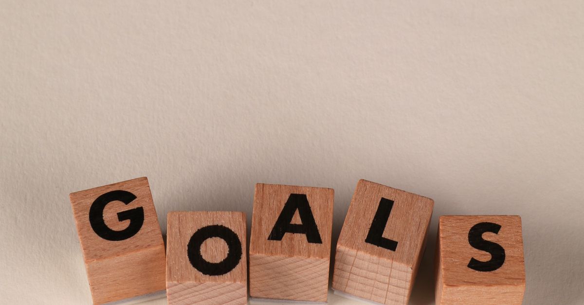 Goals Block Letters Wooden Block Letter Arrangement Spelling 'Goals' · Free Stock Photo