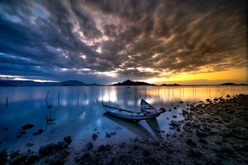 Základová fotografie zdarma na téma dramatický, jezero, moře