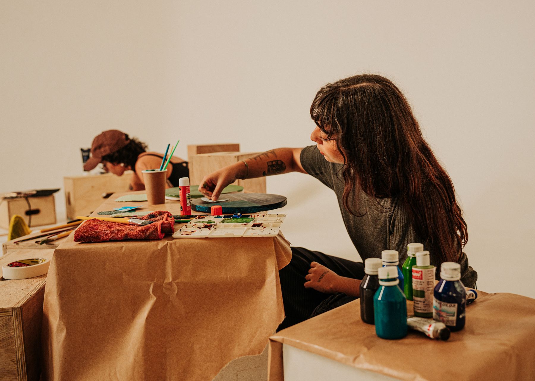 Packing services in Sproughton — crew wrapping and loading on moving day