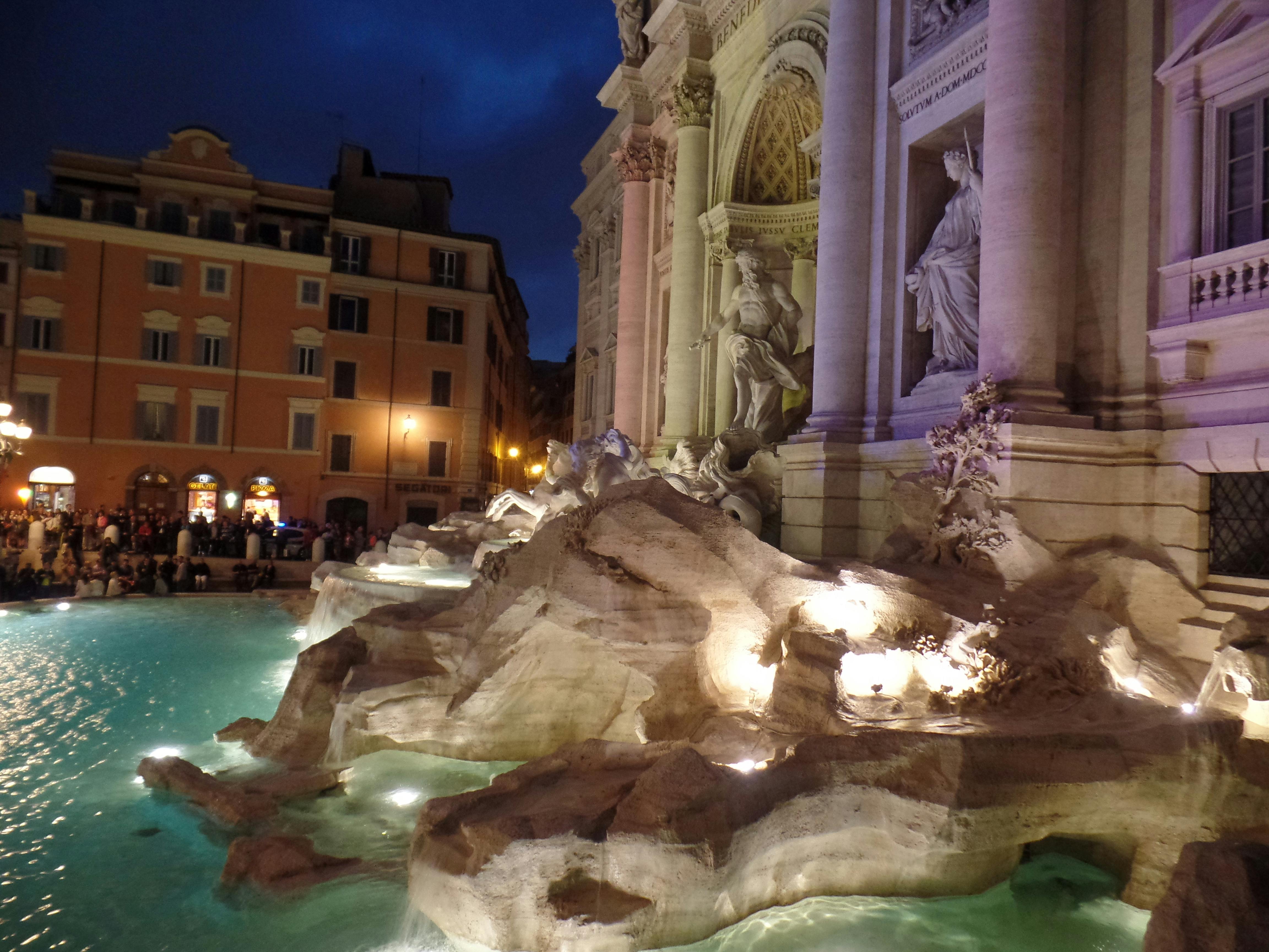 Free stock photo of trevi fountain