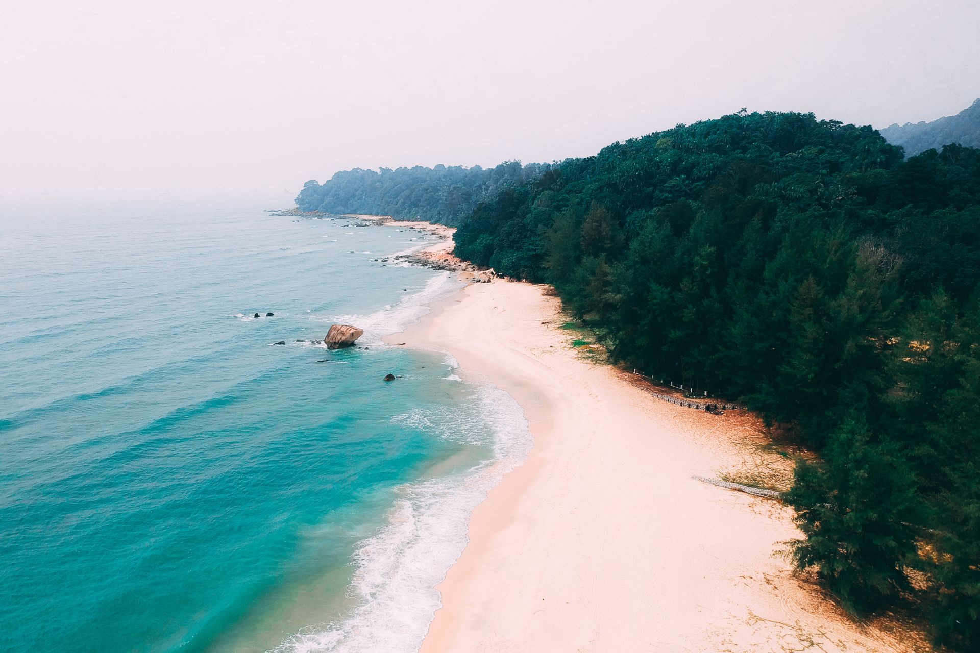 Aerial Photo of Beach