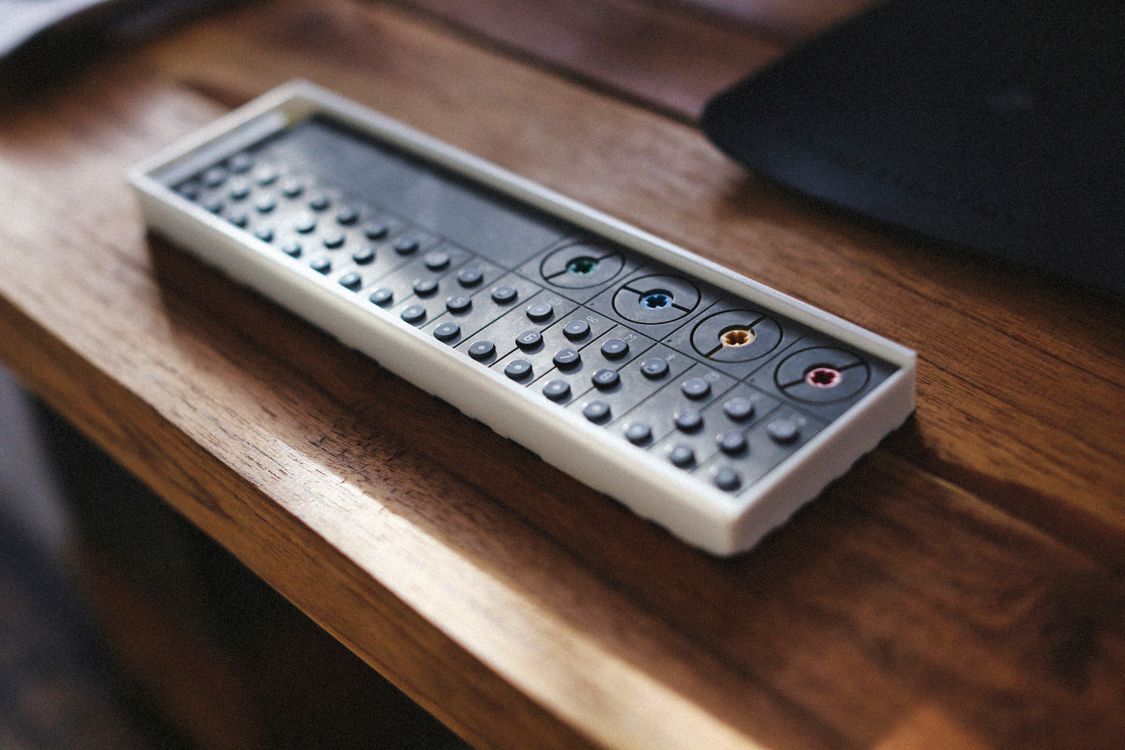 Rectangular Remote Rectangular Remote Control on Wooden Table · Free Stock Photo