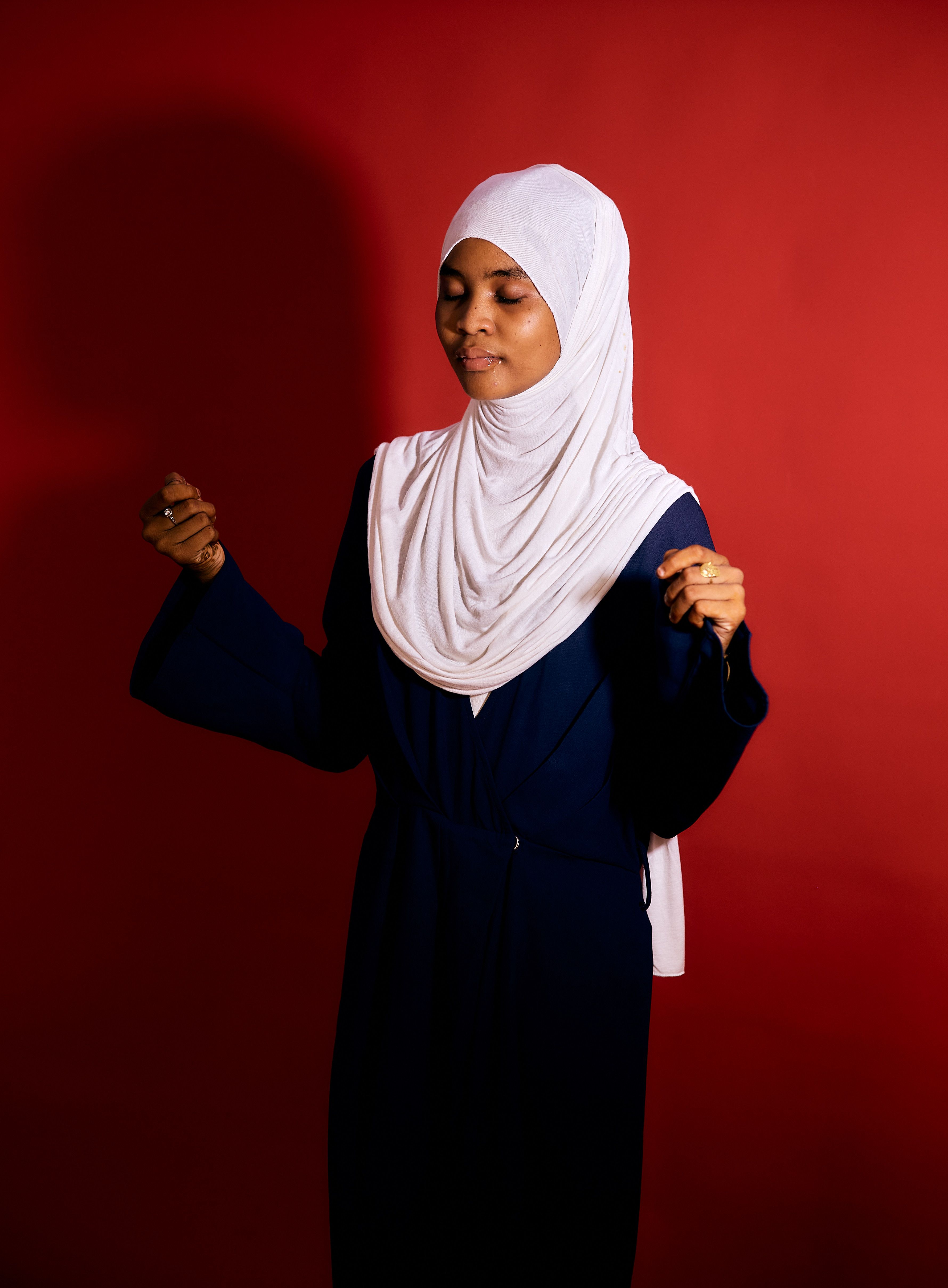 Portrait of a Confident Young Woman in Hijab · Free Stock Photo